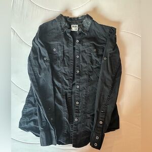 Women’s Harley black flannel
